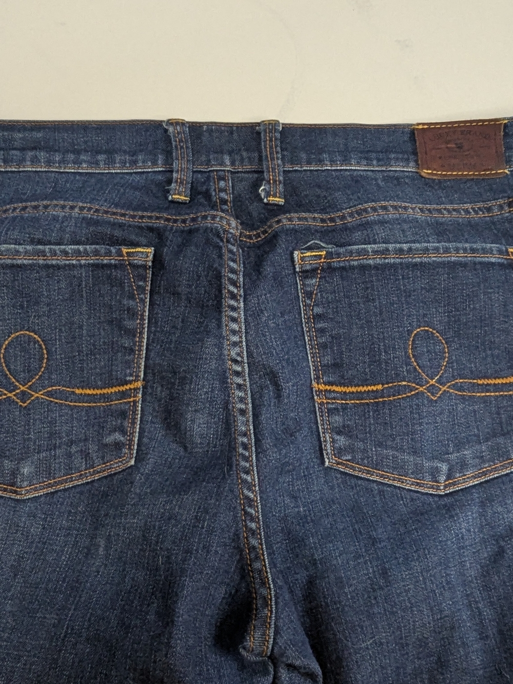 Lucky Brand Jeans Sofia Boot Blue Medium/Dark Wash Women's Size 14/32 Regular - Picture 11 of 12